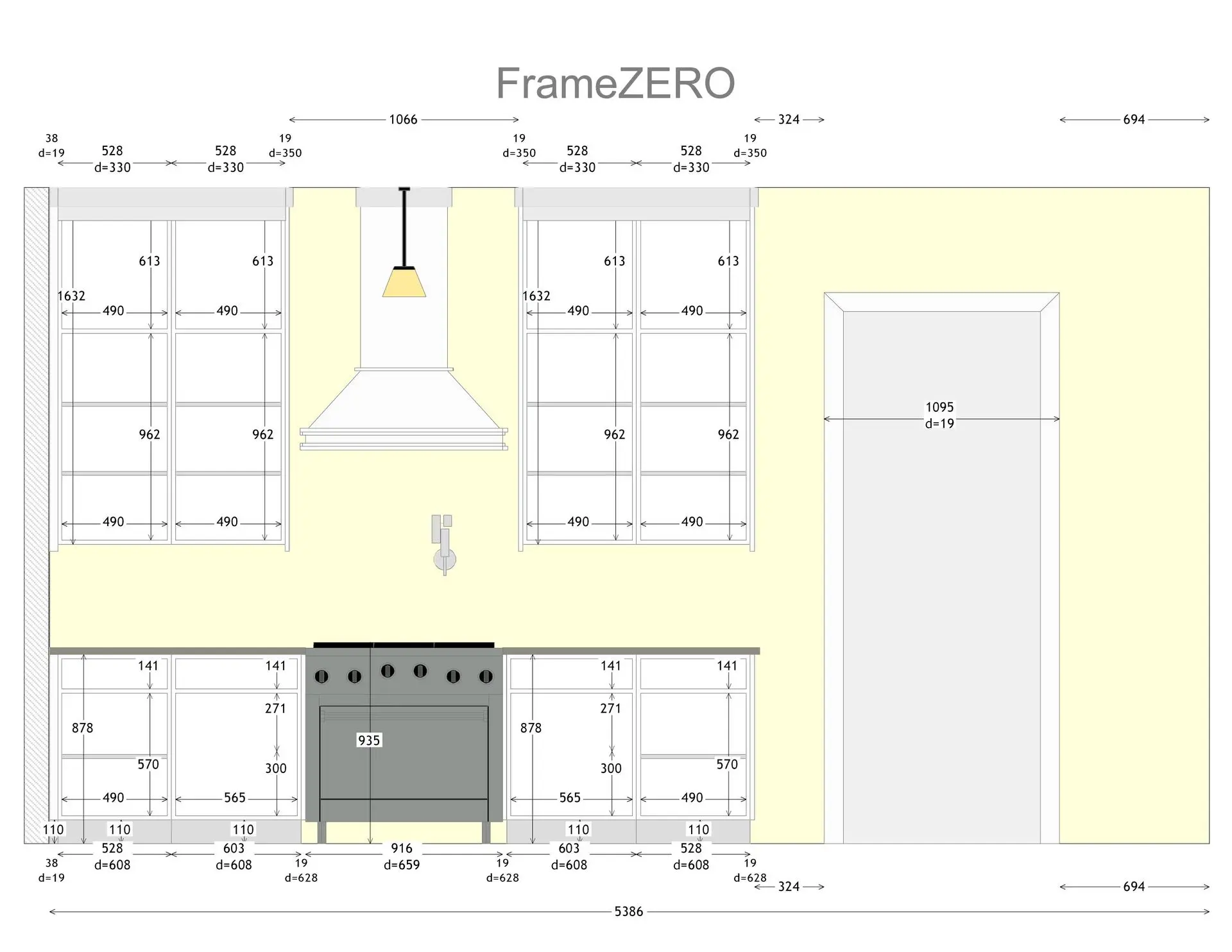 Elevation-FrameZERO-Dimensions Elevation-FrameZERO-Dimensions